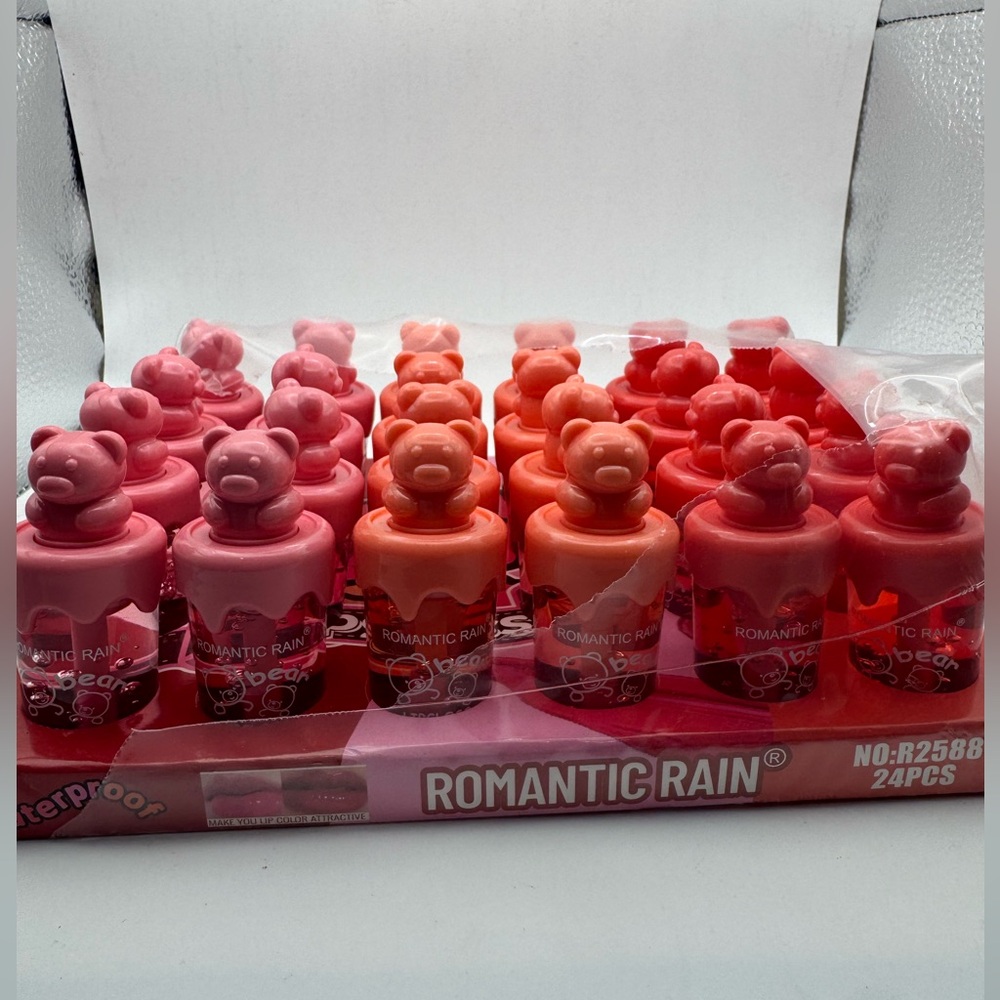 5/$25 (1 pc) waterproof lipgloss Romantic Rain
